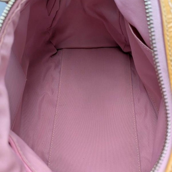 Pink and Tan Women's Handbag - Picture 9 of 10